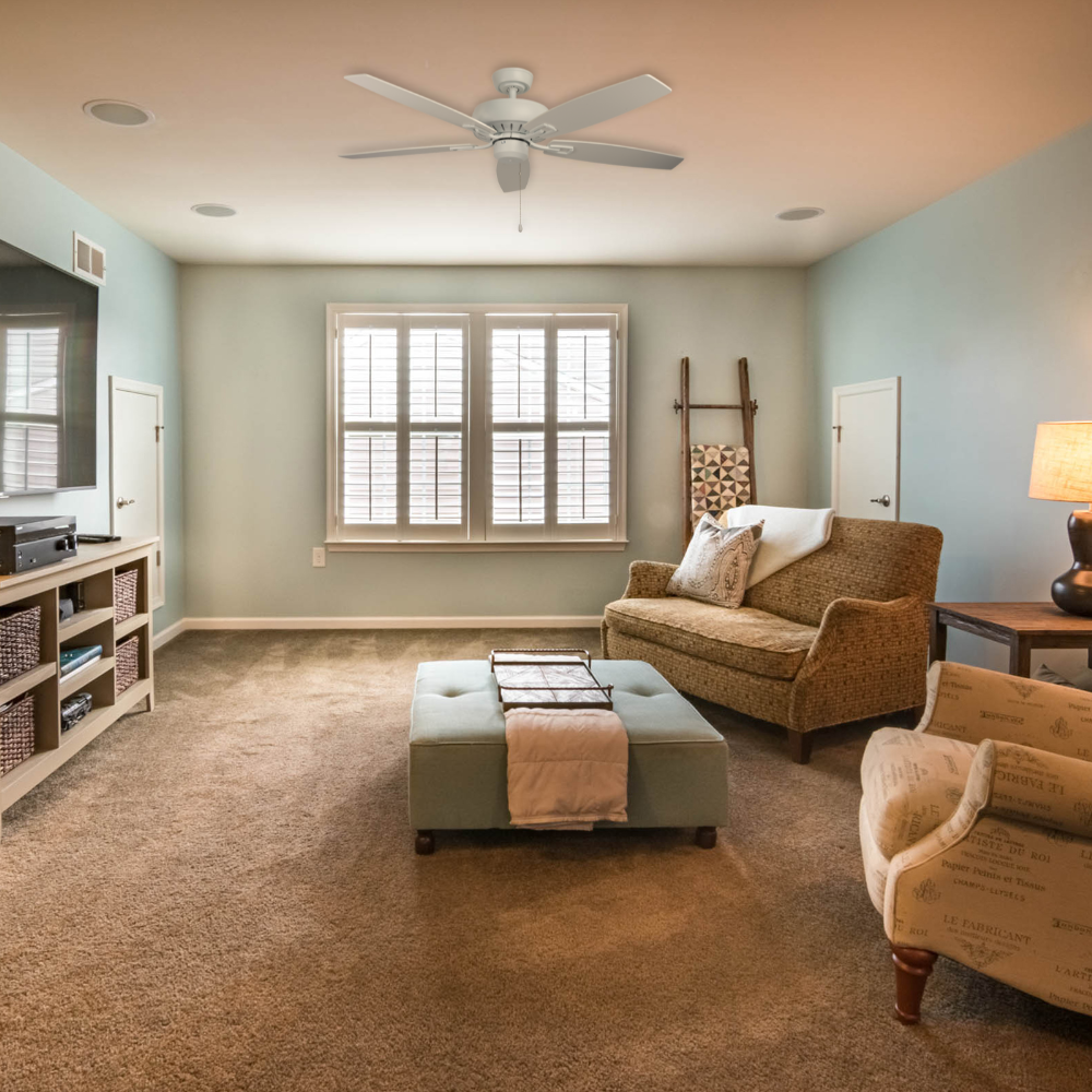 52” Azure Matte White Finish