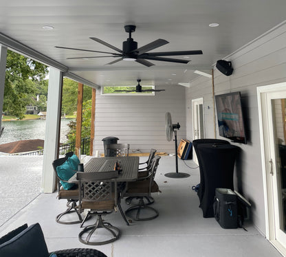 68" Octane Matte Black Finish