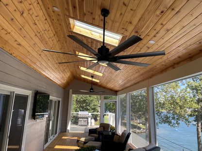 68" Octane Matte Black Finish