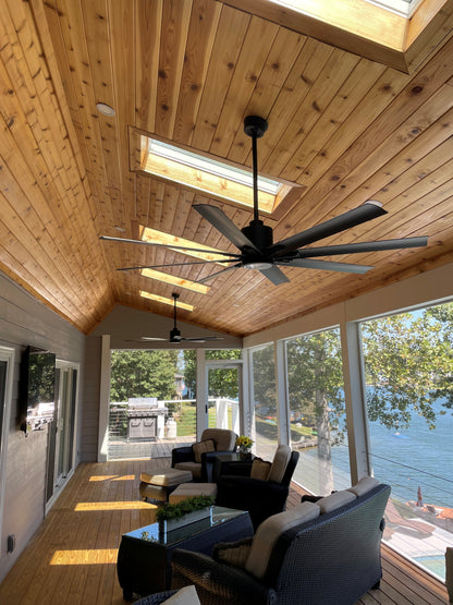 68" Octane Matte Black Finish